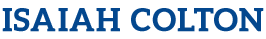 Isaiah Colton Logo